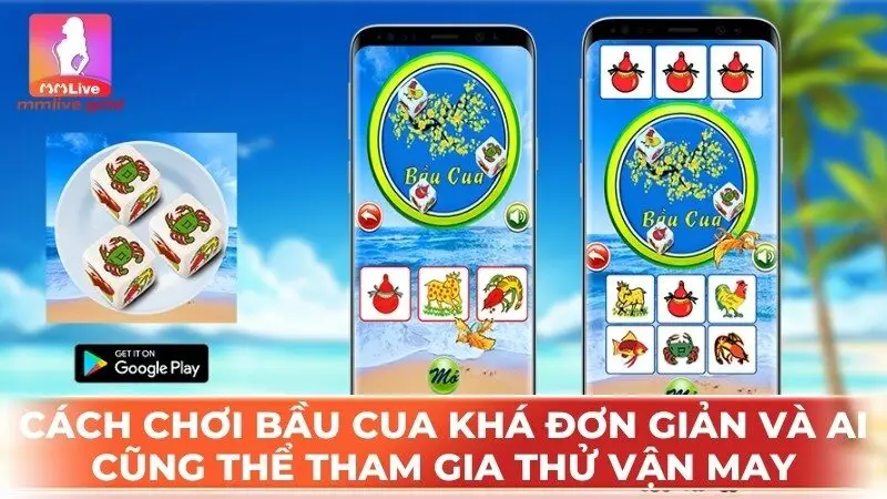 Cách chơi bầu cua khá đơn giản và ai cũng thể tham gia thử vận may