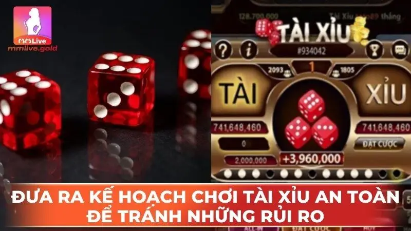 Đưa ra kế hoạch chơi tài xỉu an toàn